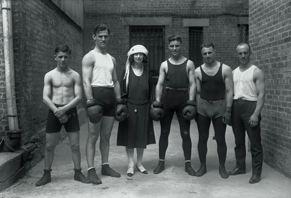 Boxing promoter Florence North in 1922