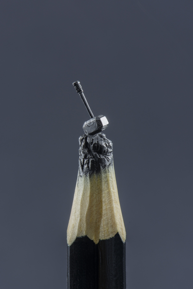 Pencil Lead Sculptures