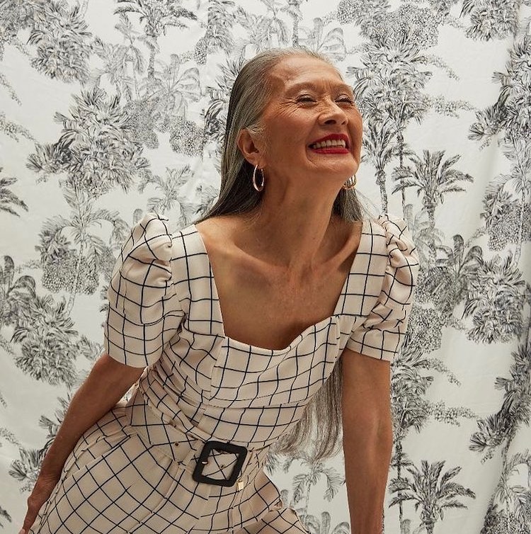 Rosa Saito, a 71-Year-Old Model