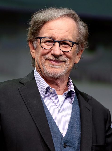 Steven Spielberg speaking at the 2017 San Diego Comic-Con International in San Diego, California. Photo by Gage Skidmore CC BY-SA 3.0